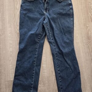 Judy Blue Dark Blue Straight Leg Jeans 18W